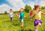 Spring egg hunt in the Bubbly Tots play yard